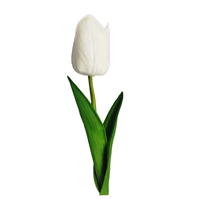 گل مصنوعی مدل لاله لمسی وارداتی کیفیت درجه1 (1عددی)