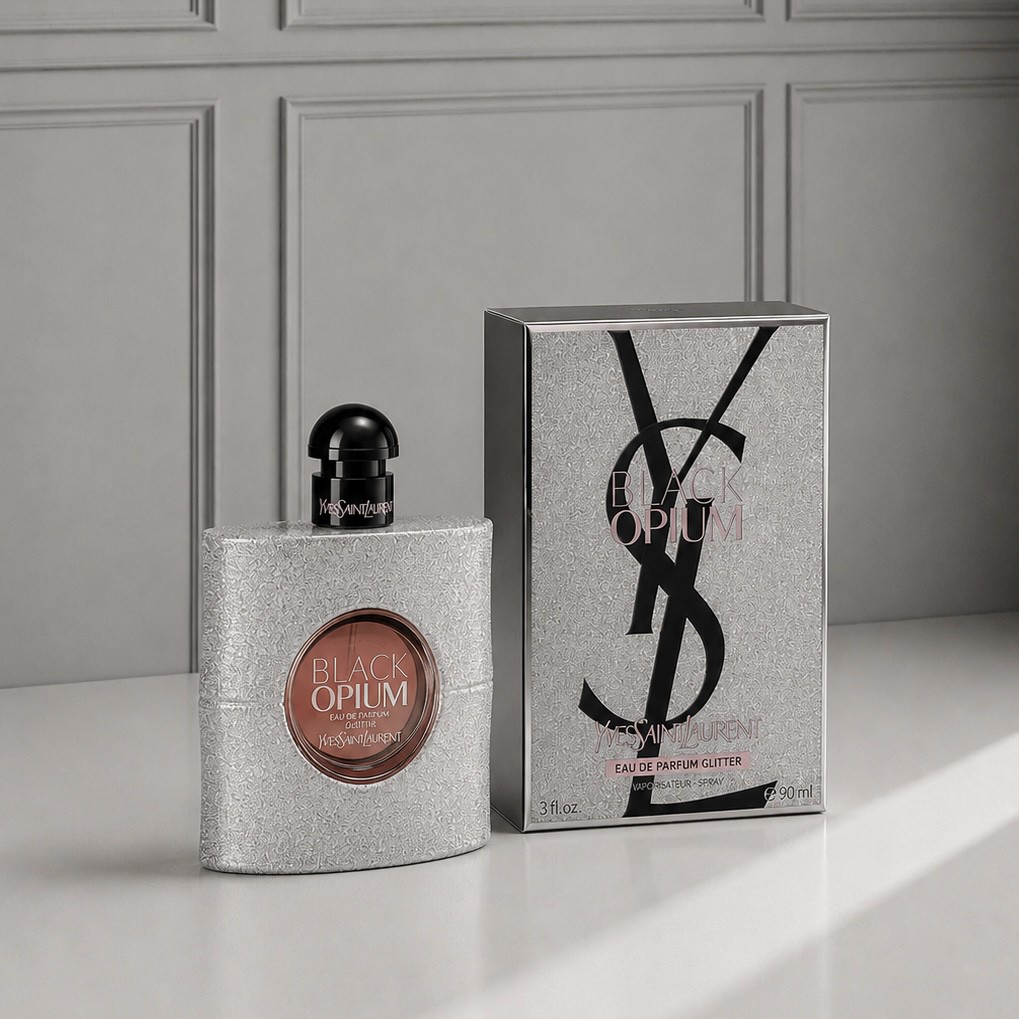 عطر بلک اوپیوم گلیتر ایو سن لورن Yves Saint Laurent Black Opium Glitter