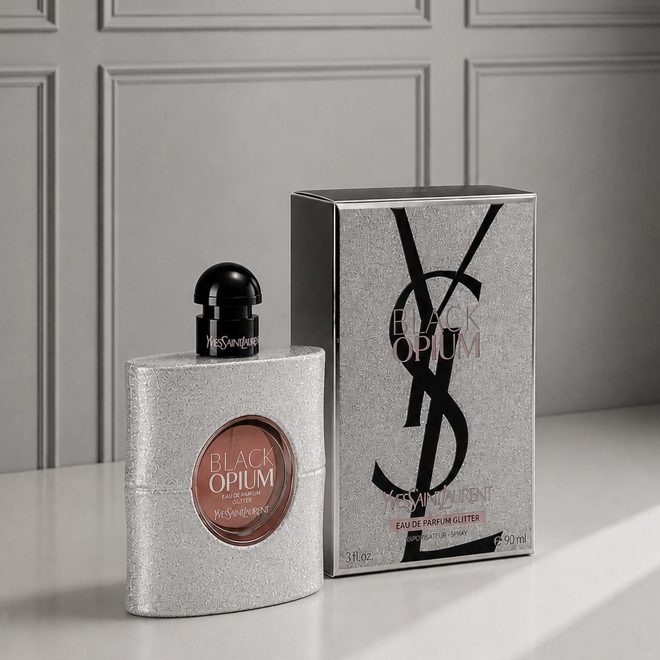 عطر بلک اوپیوم گلیتر ایو سن لورن Yves Saint Laurent Black Opium Glitter