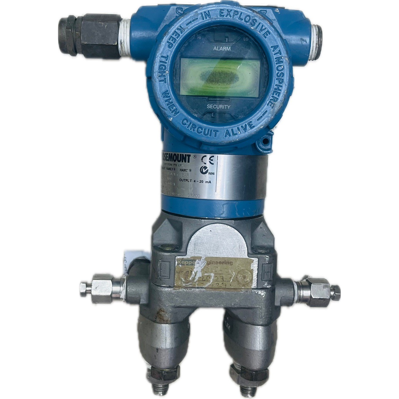 ترانسمیتر اختلاف فشار ROSEMOUNT 2000 PSI 138 BAR
