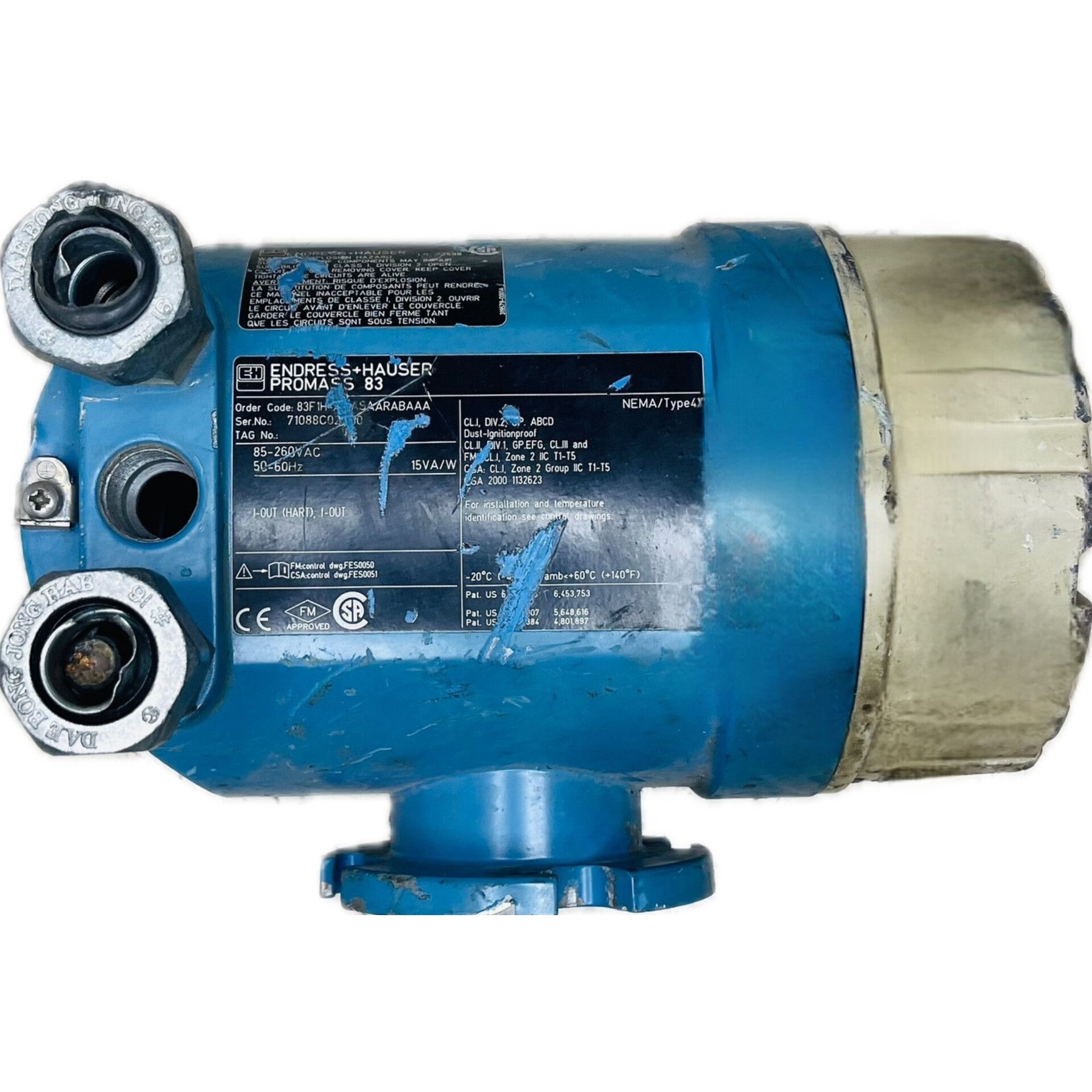 ترانسمیتر اختلاف فشار ENDRESS HAUSER 83F1H-AAASAARABAAA