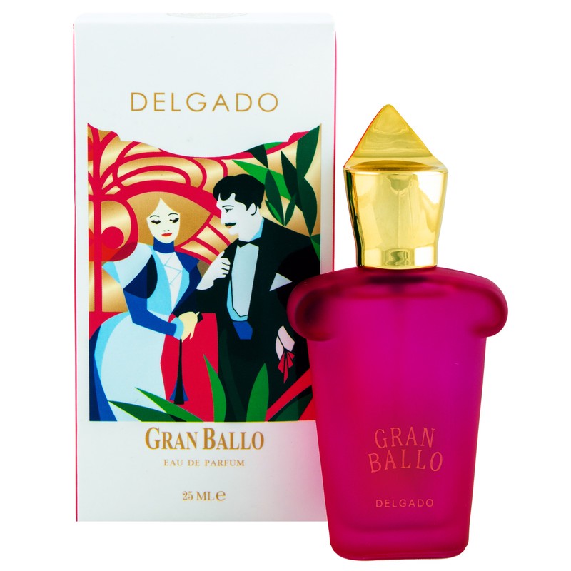 عطر جیبی زنانه دلگادو مدل گرن بالو حجم 25 میلی لیتر