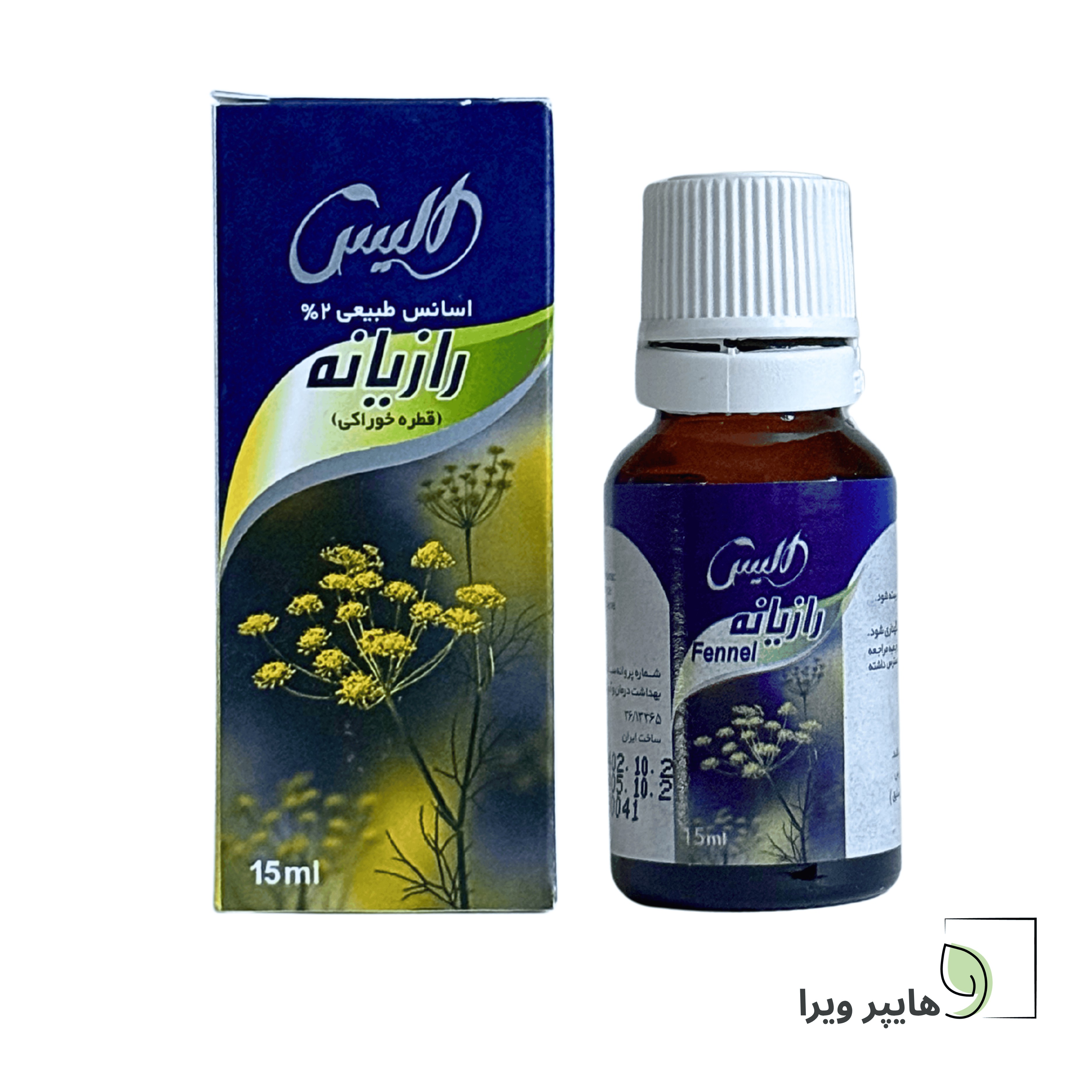 قطره خوراکی رازیانه آلیس تقویت معده و کاهش استرس