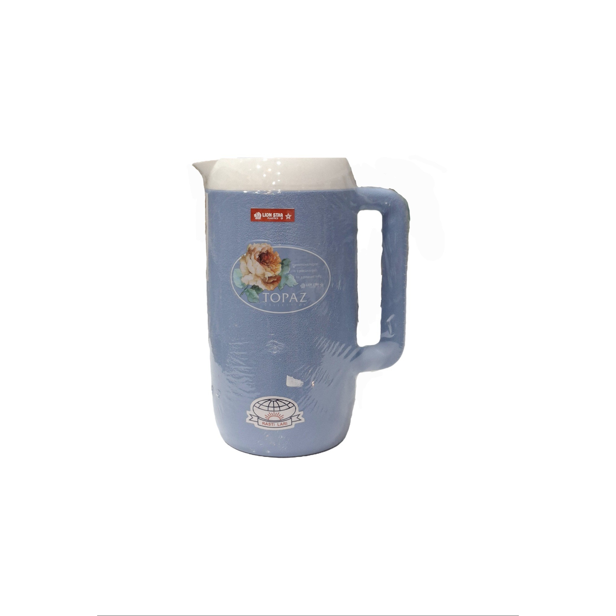 پارچ آب دوجداره لاین استار K-7 ظرفیت 1.7 لیتر آبی Thermo Water Jug