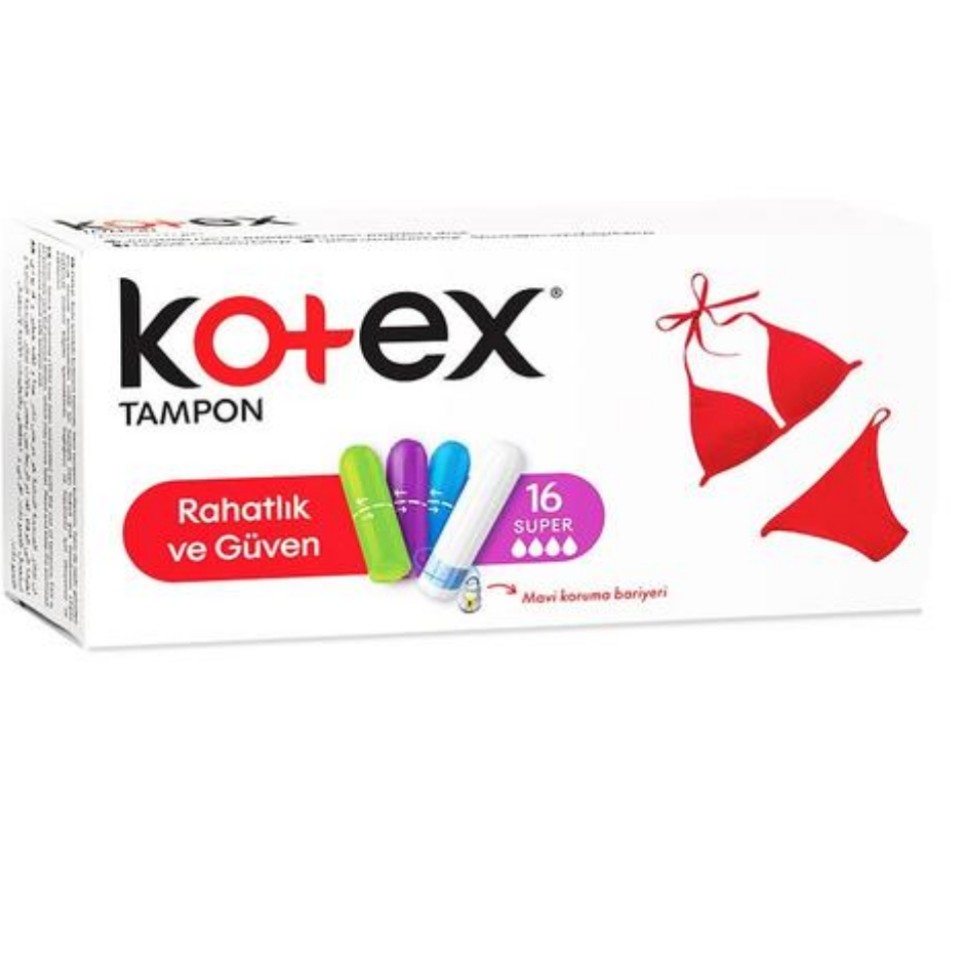 تامپون کوتکس سایز بزرگ چهار قطره 16 عددی