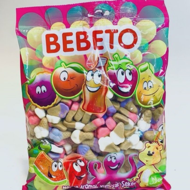 پاستیل BEBETO ببتو با طرح بستنی وزن یک کیلویی