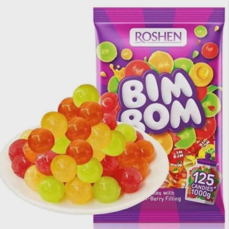 آبنبات بیم بوم روشن ROSHEN اوکراین 250 گرم