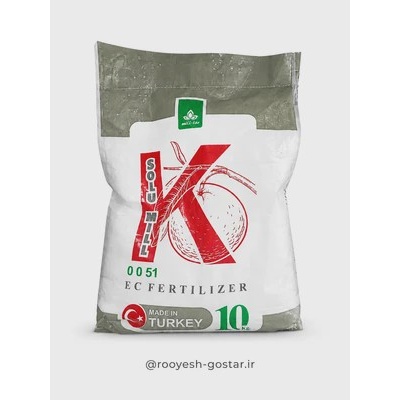 کود سولومیل K (Solu Mill K) پتاسیم سولفات EC Fertilizer(قسطی)