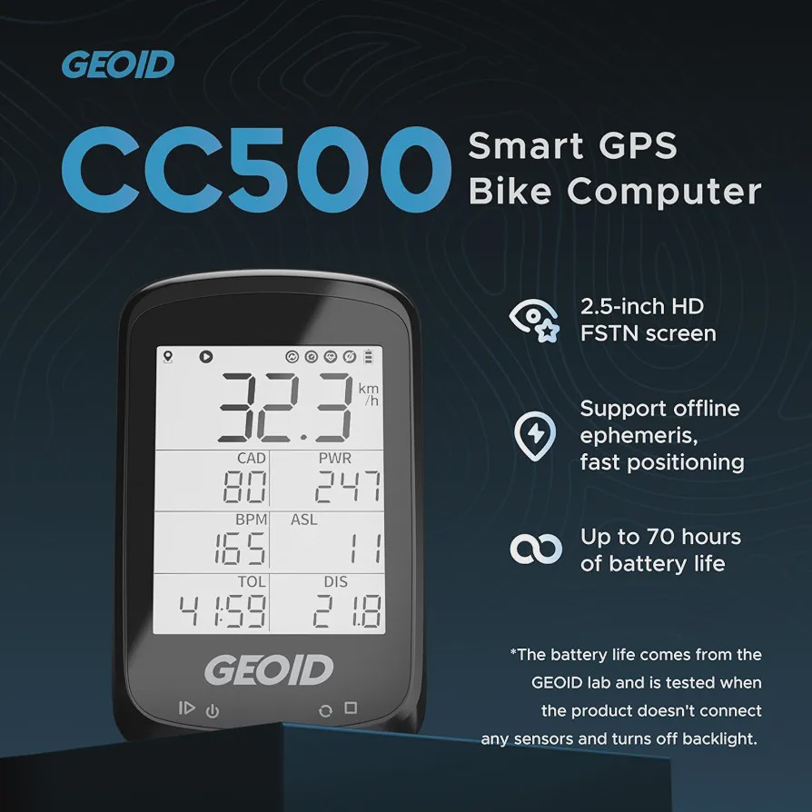 کامپیوتر دوچرخه geoid مدل cc500