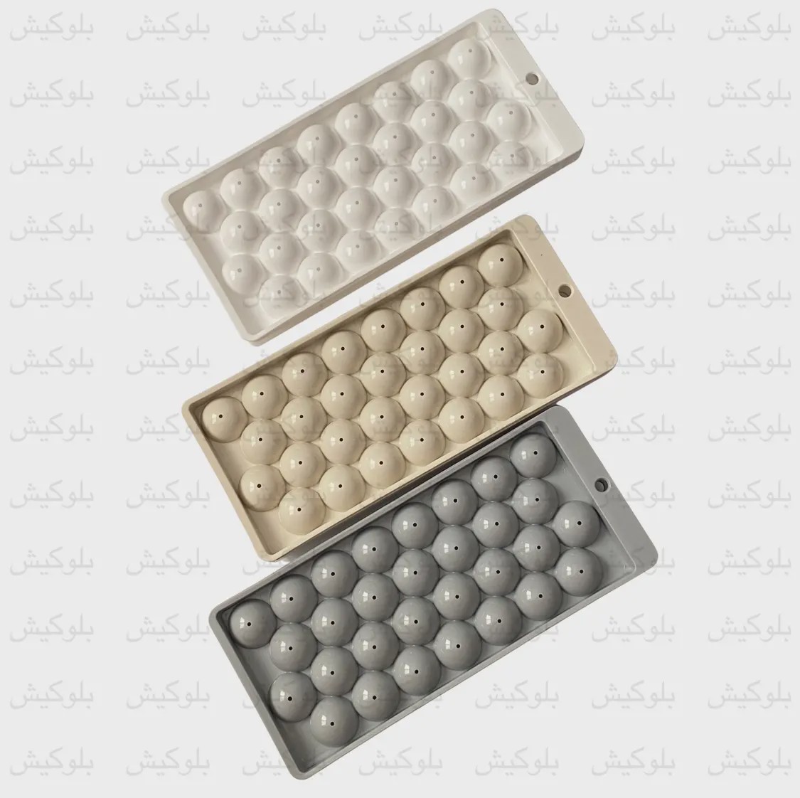 قالب یخ توپی طرح جامبو 30 خانه یخ کروی متوسط