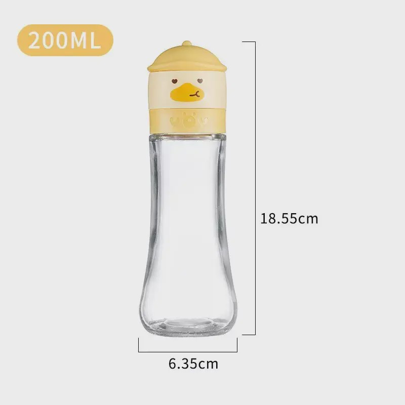 فلفل ساب و نمک ساب دستی پیرکس طرح اردک بزرگ 200 میل