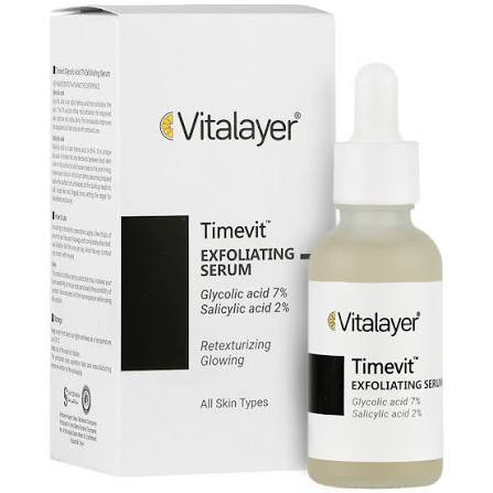 سرم سالیسیلیک اسید ویتالایر Timevit Exfoliting Serum