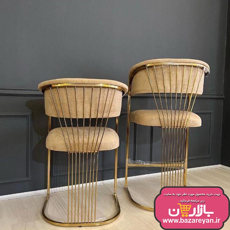 صندلی اپن وکانتر و نهارخوری مدل جارویی