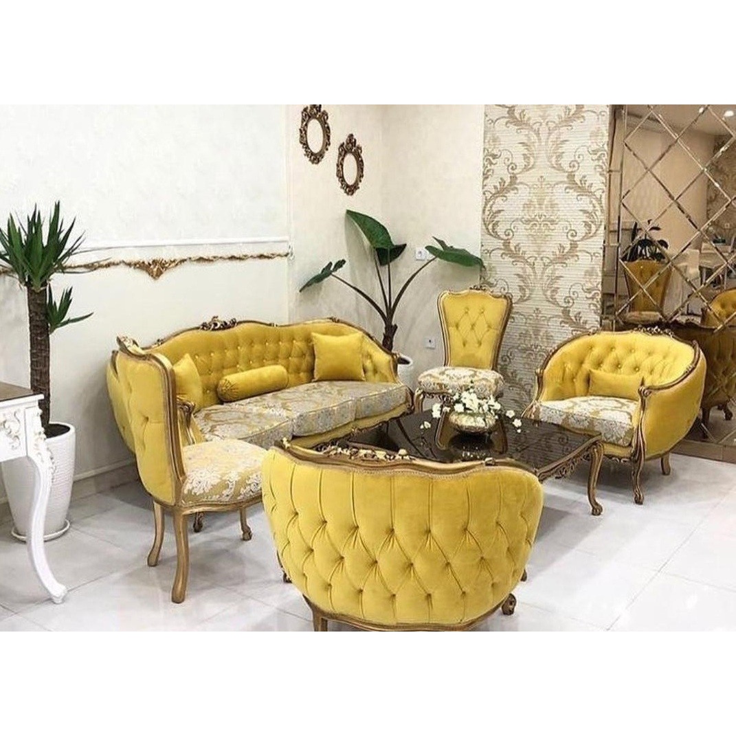 مبل کلاسیک 7نفره مدل زمرد کد 26