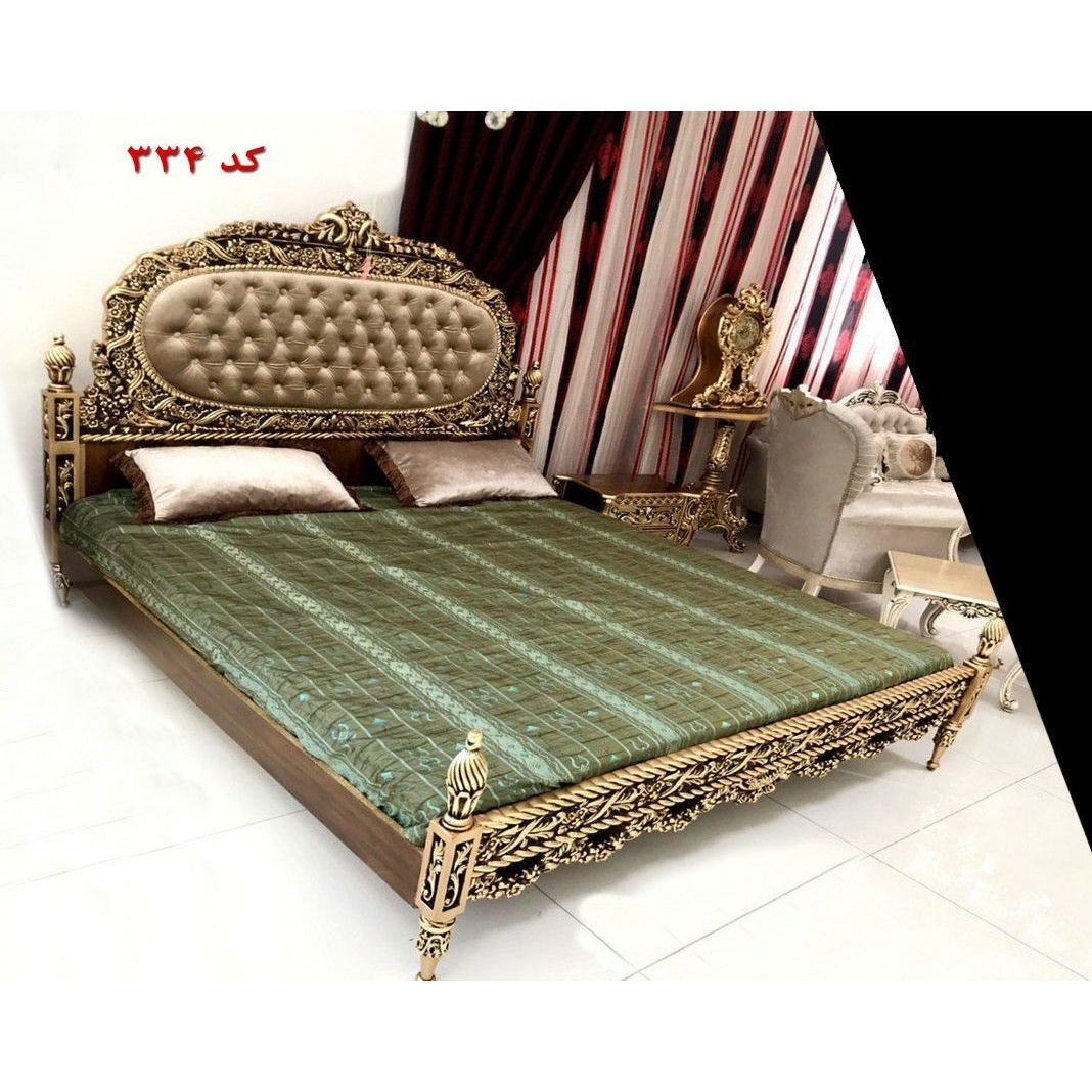 سرویس خواب 2نفره کلاسیک کد 234 با کفی جکدار