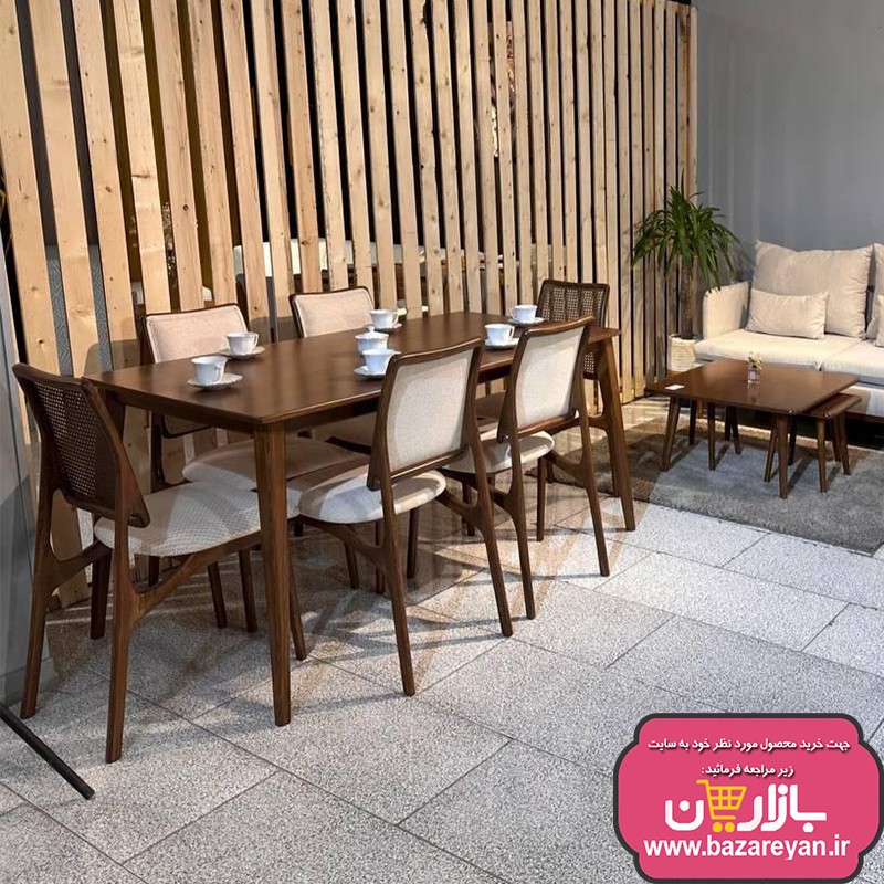 نهارخوری6 نفره تمام راش گرجستان کد70 ارسال به سراسر کشور