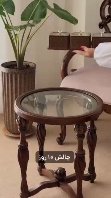 قندان 3 تایی مدل یاس درب پلکسی