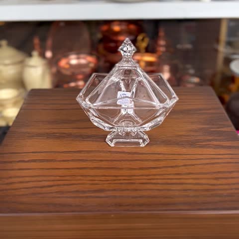 قندان پایه دار کریستال اراکس-jcc ویستلر کد 52312(پس کرایه)
