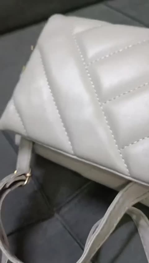 کیف دستی و دوشی رنگ طوسی بسیار شیک 