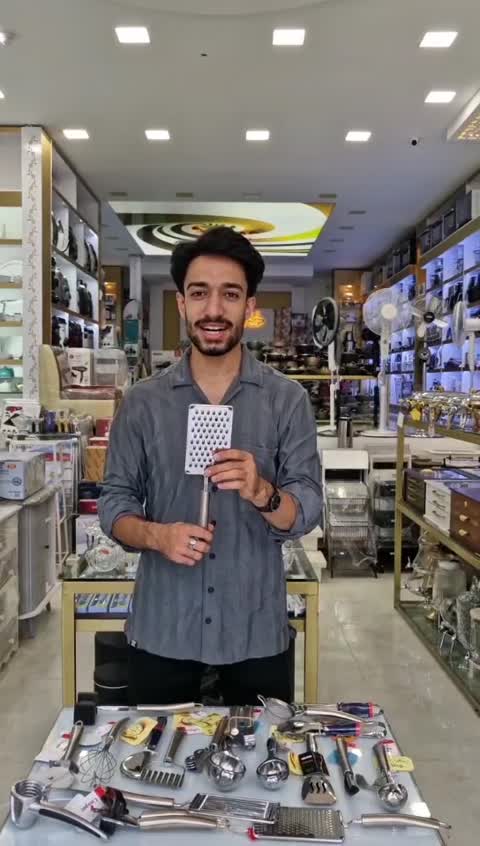 رنده یونیک مدل UN1105 استیل سایز درشت وارداتی
