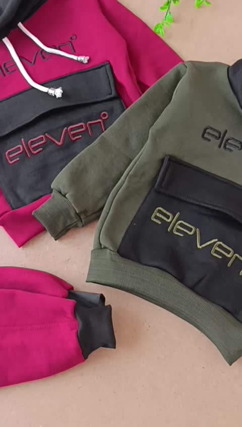 هودی شلوار جذاب دخترانه پسرانه eleven 