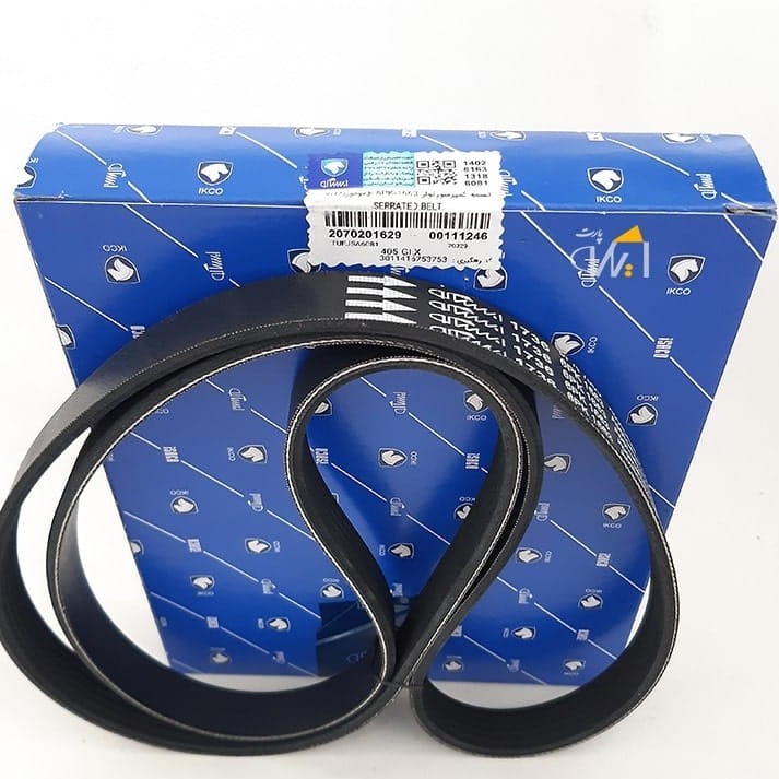 تسمه دینام پژو 405 رایکالتون آلمان 6pk1663 شرکتی ایساکو