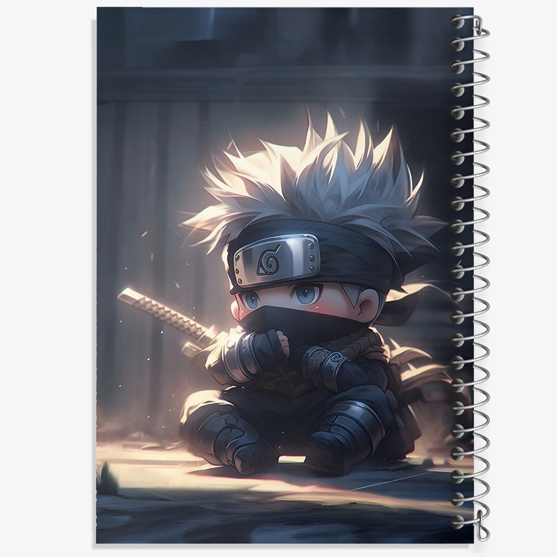 دفتر نقاشی 50 برگ خندالو طرح انیمه ناروتو (Naruto) کد N4434