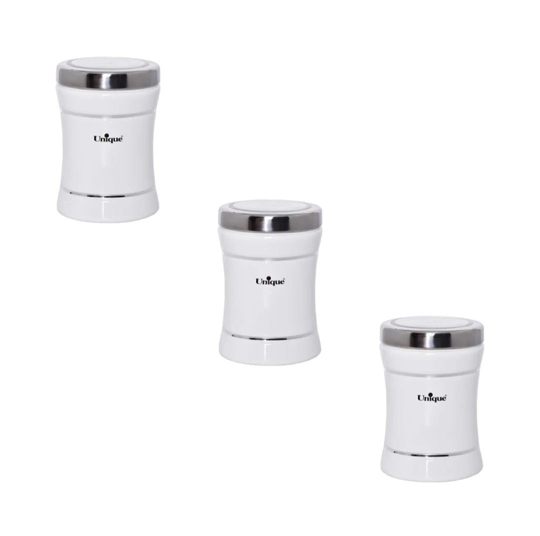 سرویس آشپزخانه یونیک سفید درب استیل