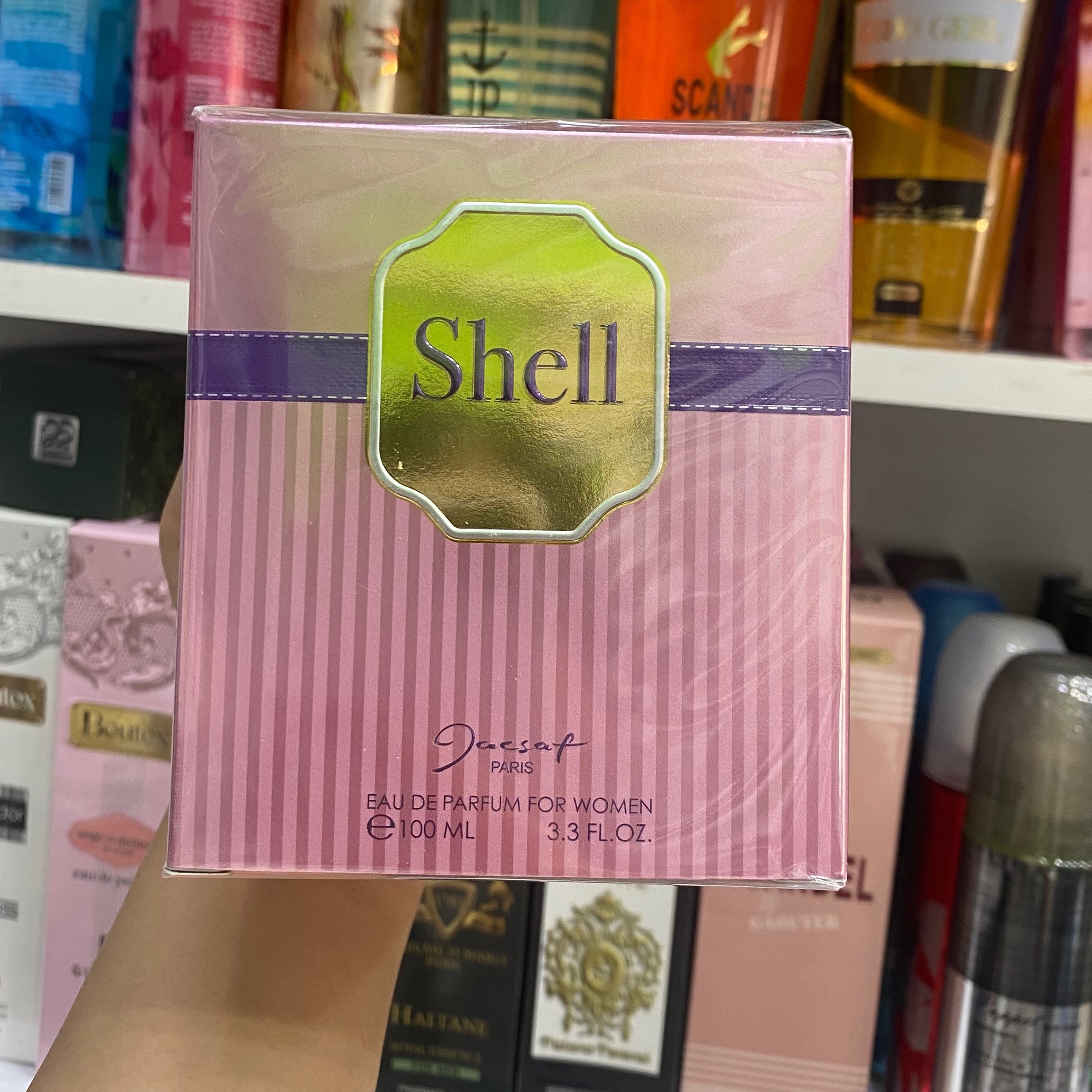 ادکلن ژکساف رایحه شل Shell حجم 100 میلی لیتر 