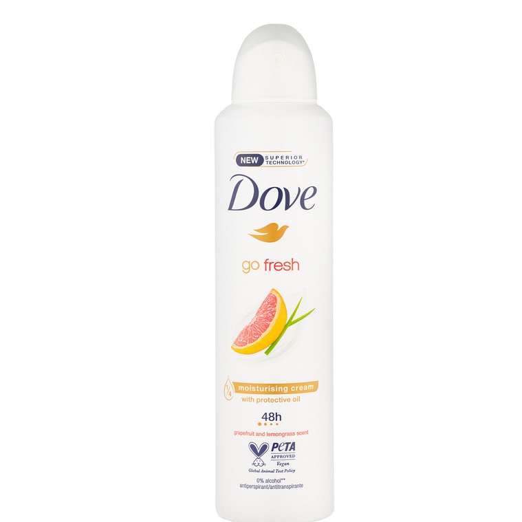 اسپری ضد تعریق زنانه داو (Dove) با رایحه خنک و شیرین حجم 250 میلیلیتر