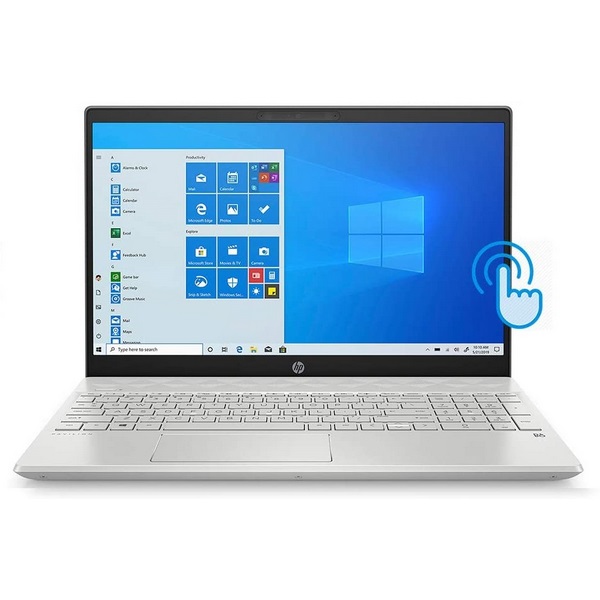 لپ تاپ 15.6 اینچی اچ پی مدل Pavilion 15-cs3063cl I5-1035 G1 8GB 256SSD Touch
