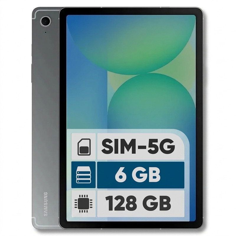 تبلت 10.9 اینچ سامسونگ مدل Galaxy Tab S10 Lite 5G با ظرفیت 128 گیگابایت و رم 6 گیگابایت، قابلیت پشتیبانی از سیم کارت،...