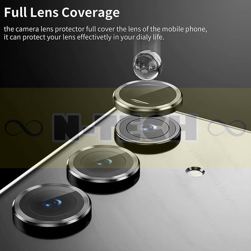 محافظ لنز دوربین انتک مدل Ring Metal Lens Protector مناسب برای گوشی موبایل سامسونگ Galaxy A35 5G