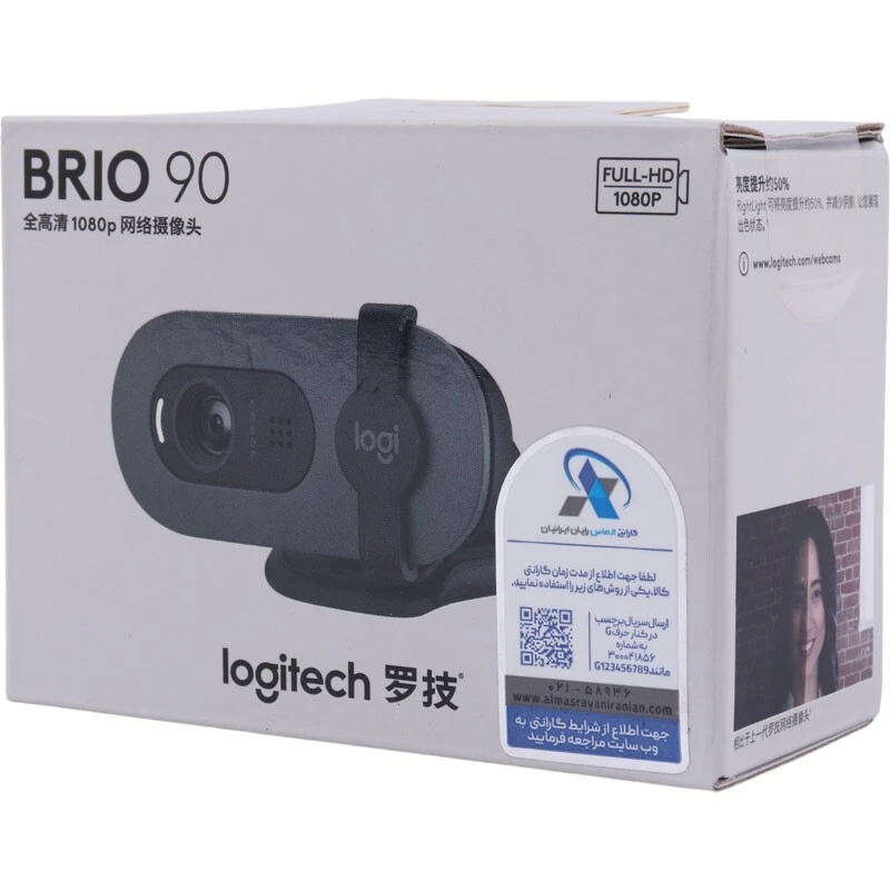 وبکم Logitech Brio 90 Full HD اورجینال