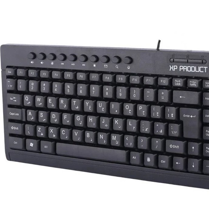 کیبورد سیم دار مینی XP مدل XP-9000U