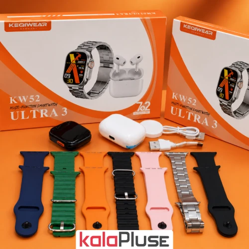 ساعت هوشمند KEQIWEAR مدل KW52 ایرپاد دار