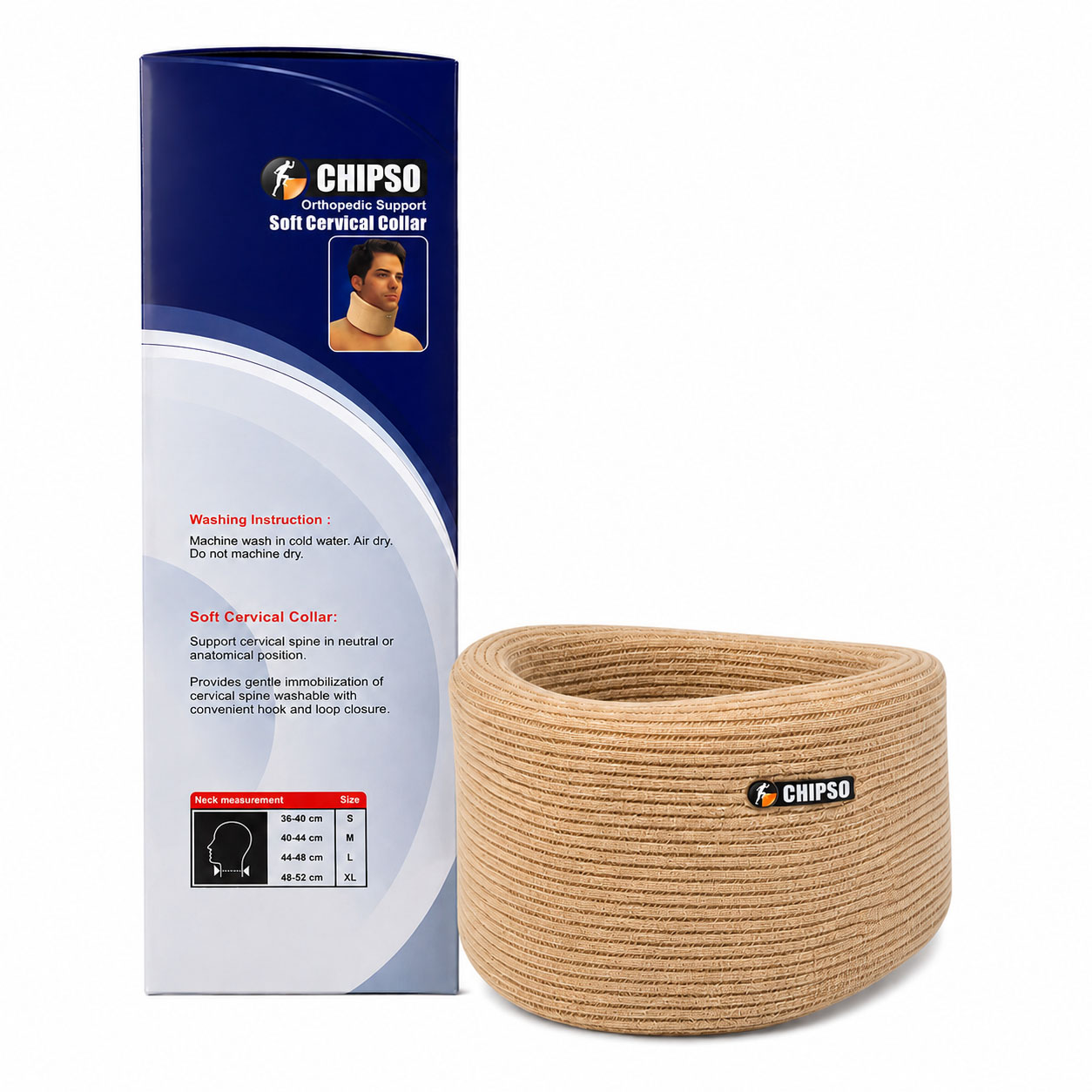 گردنبند طبی نرم CHIPSO مدل C0110