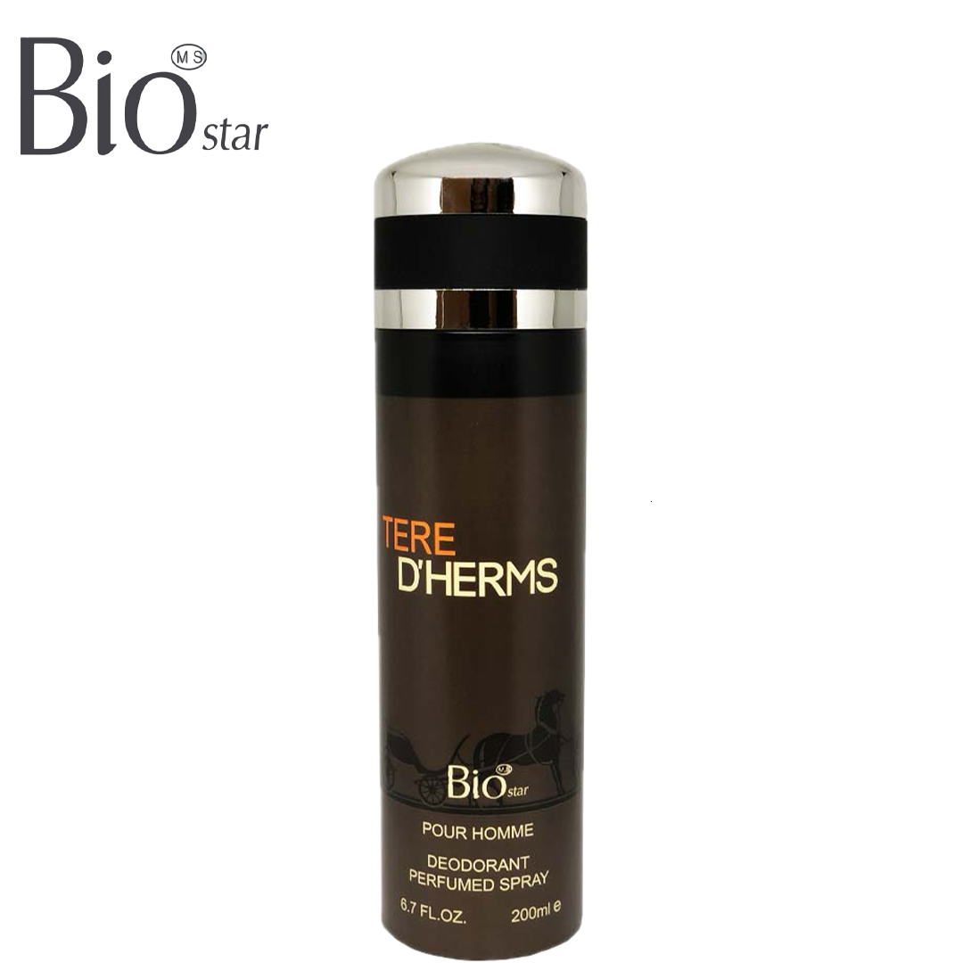 اسپری بدن مردانه بیو استار رایحه TERE DHERMS حجم 200 میل – Bio Star