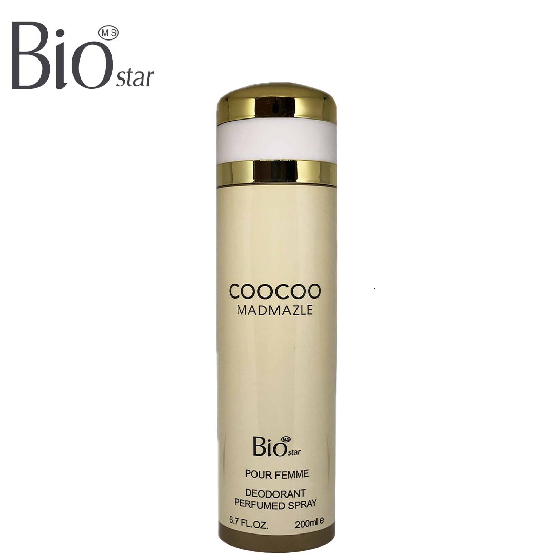 اسپری بدن زنانه بیو استار رایحه COOCOO حجم 200 میل – Bio Star