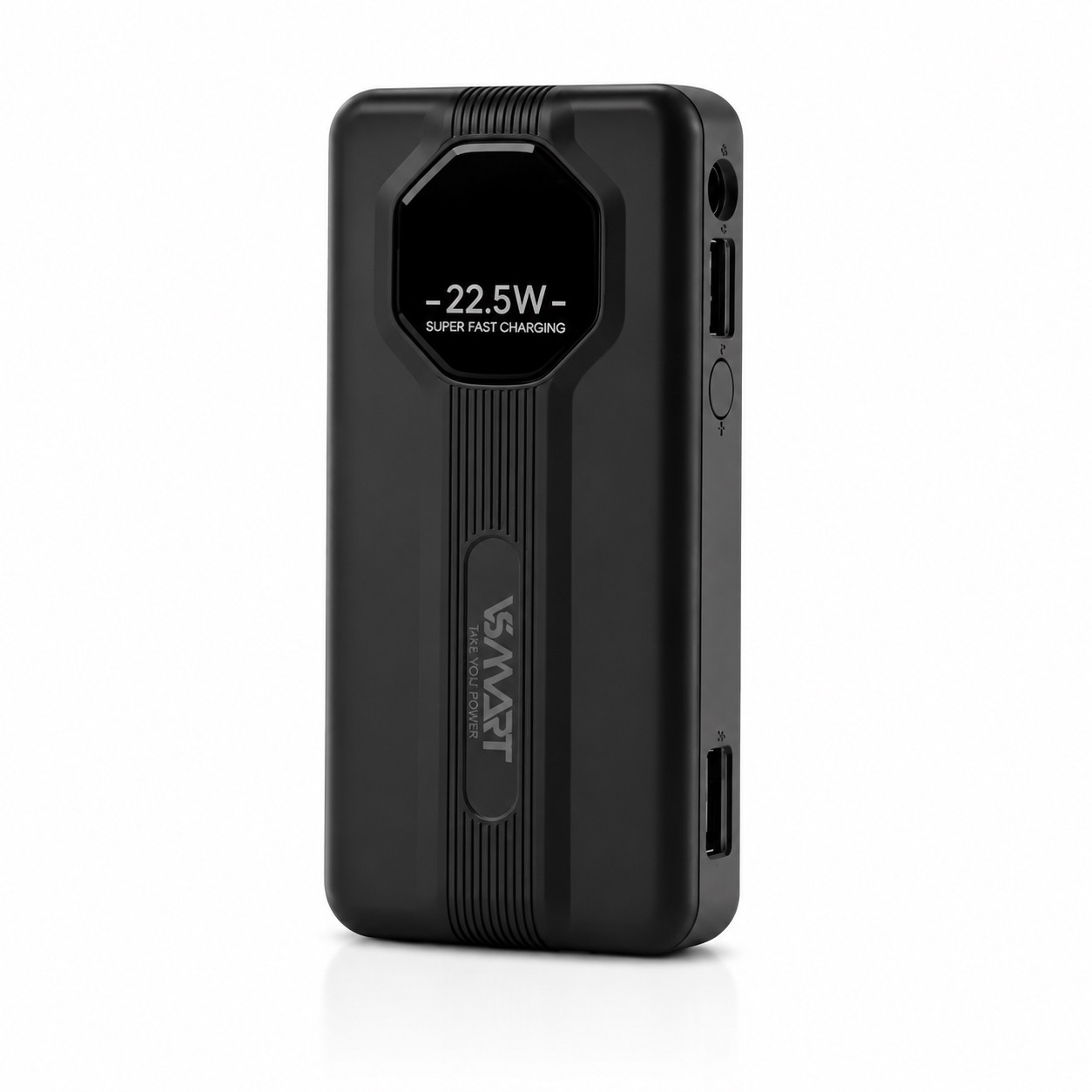پاوربانک V-Smart مدل VS-516 ظرفیت 30000 میلی آمپر ساعت، شارژ سریع 22.5 وات و نمایشگر دیجیتال