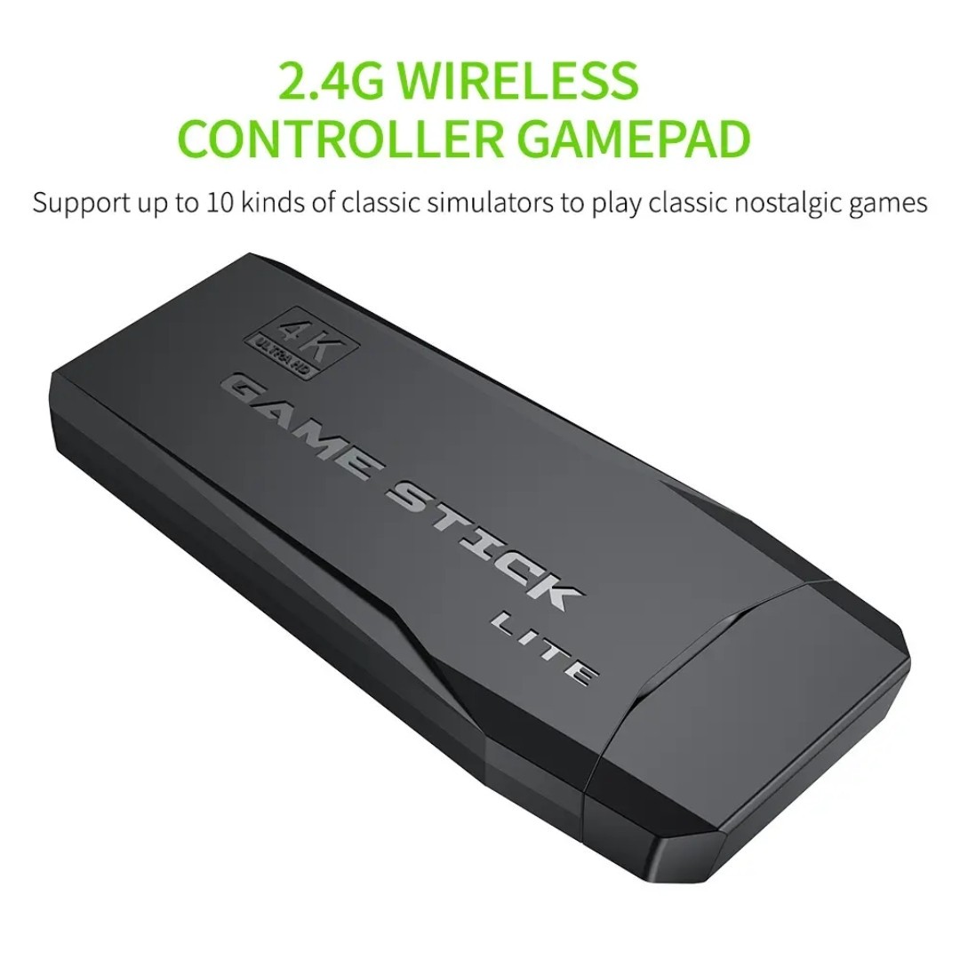 کنسول بازی مدل Game stick 4K LITE کنسول گیم استیک لایت طرح ps5