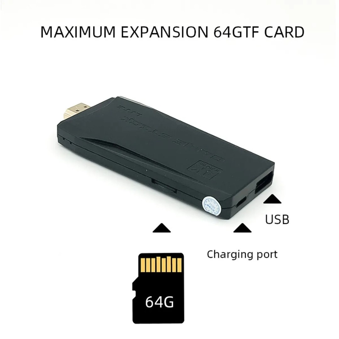 کنسول بازی مدل Game stick 4K LITE کنسول گیم استیک لایت طرح ps5