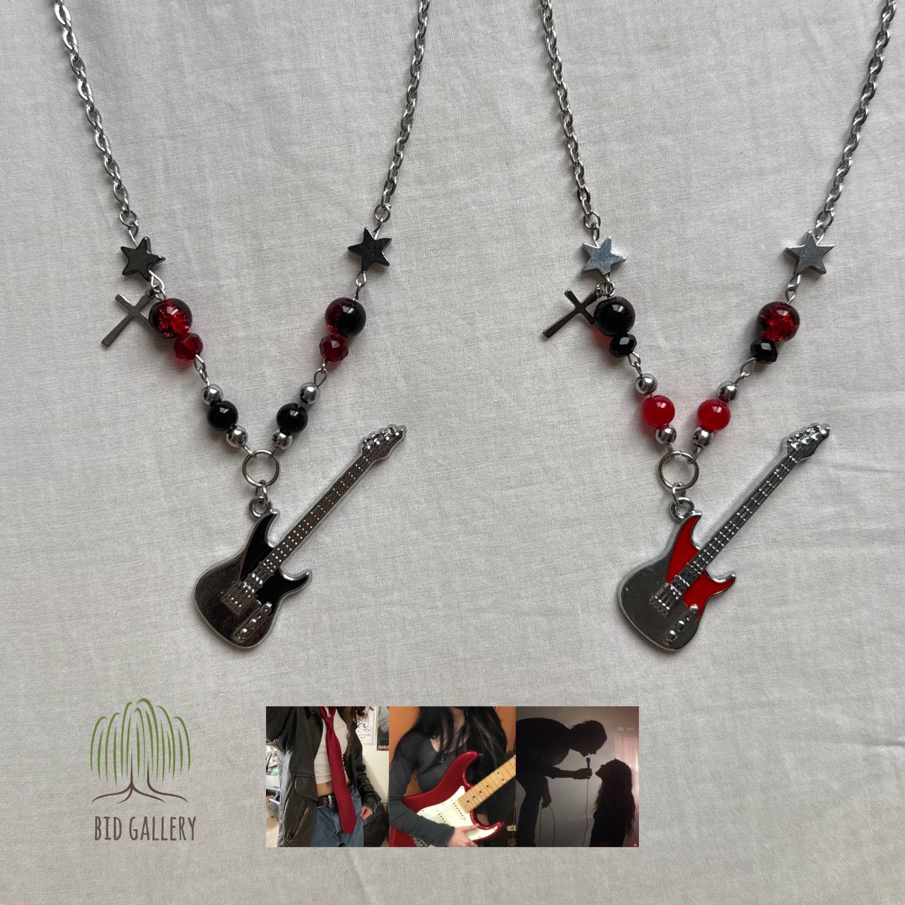 گردنبند راک استار جی اف