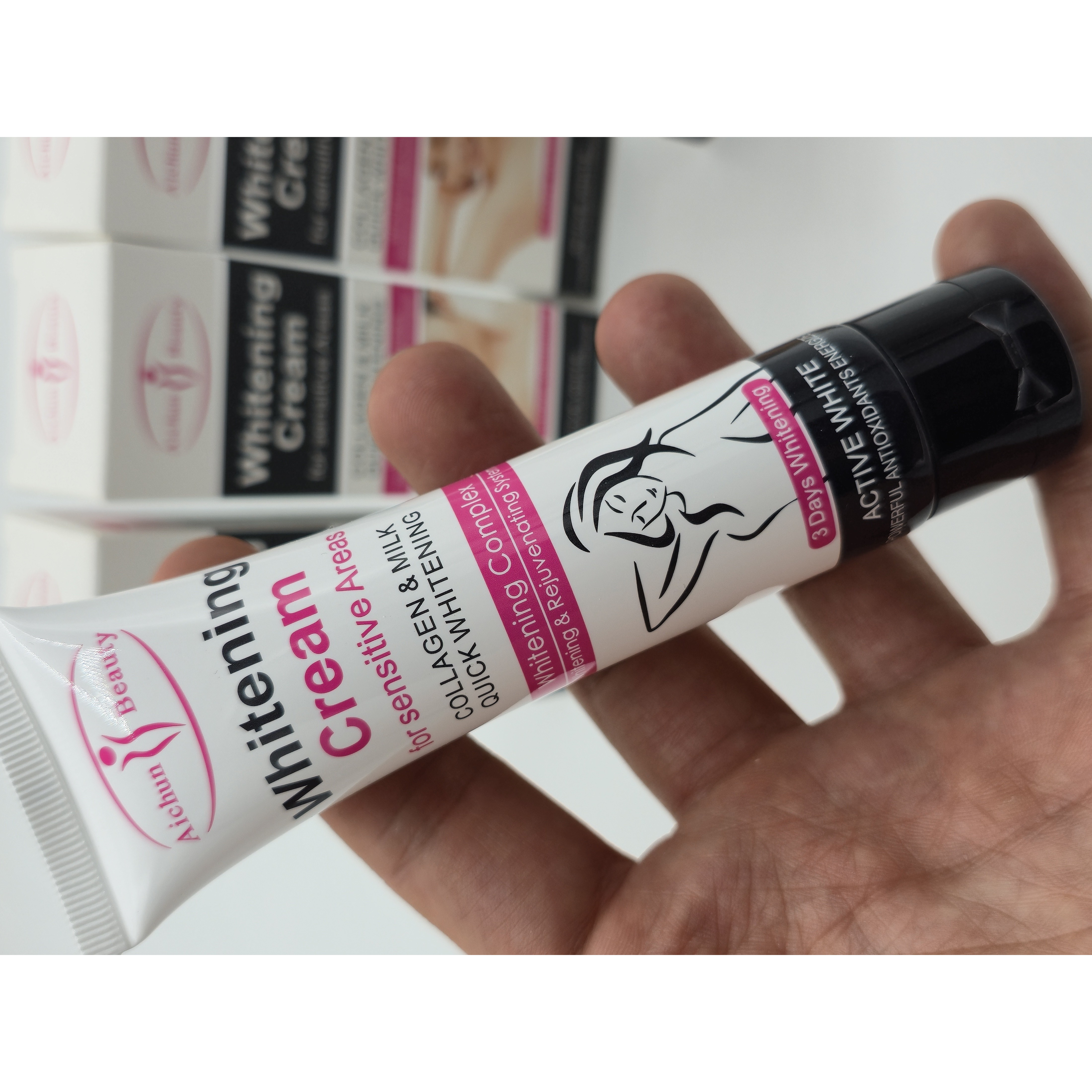کرم روشن کننده پوست مدل active white حجم 50 میل