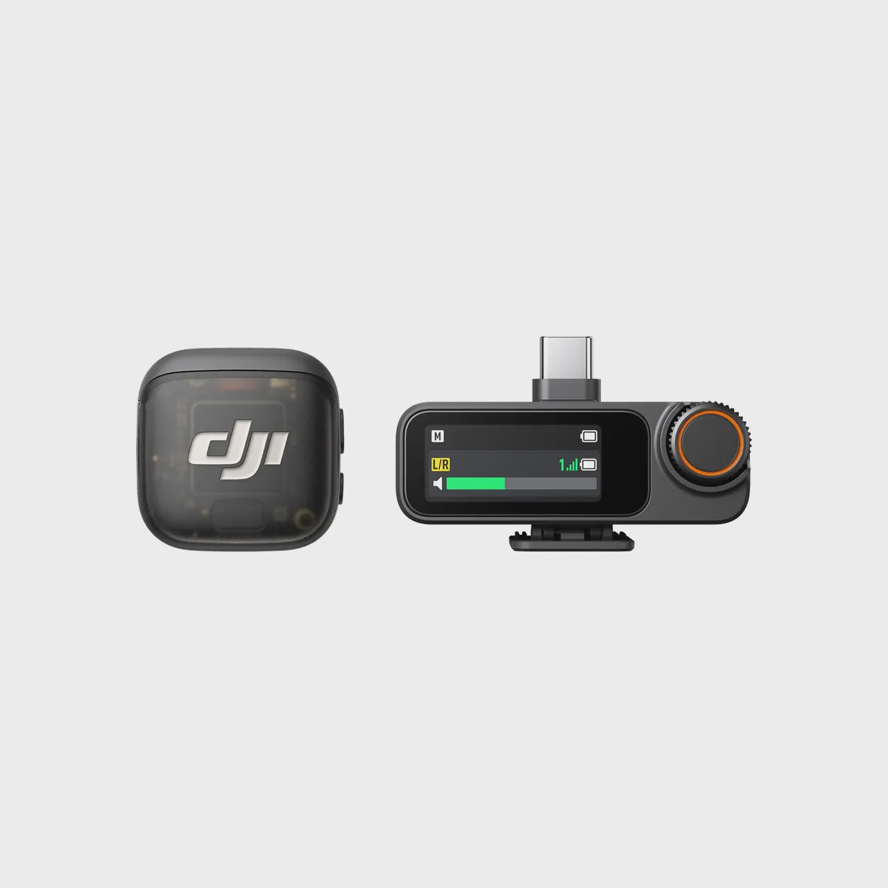 میکروفون DJI Mic 3 با یک فرستنده و یک گیرنده
