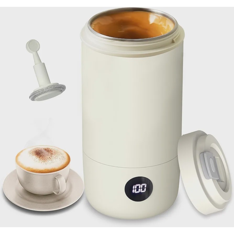 کف ساز شیر برقیG1 400 وات مناسب لاته آرت، کاپوچینو و قهوه