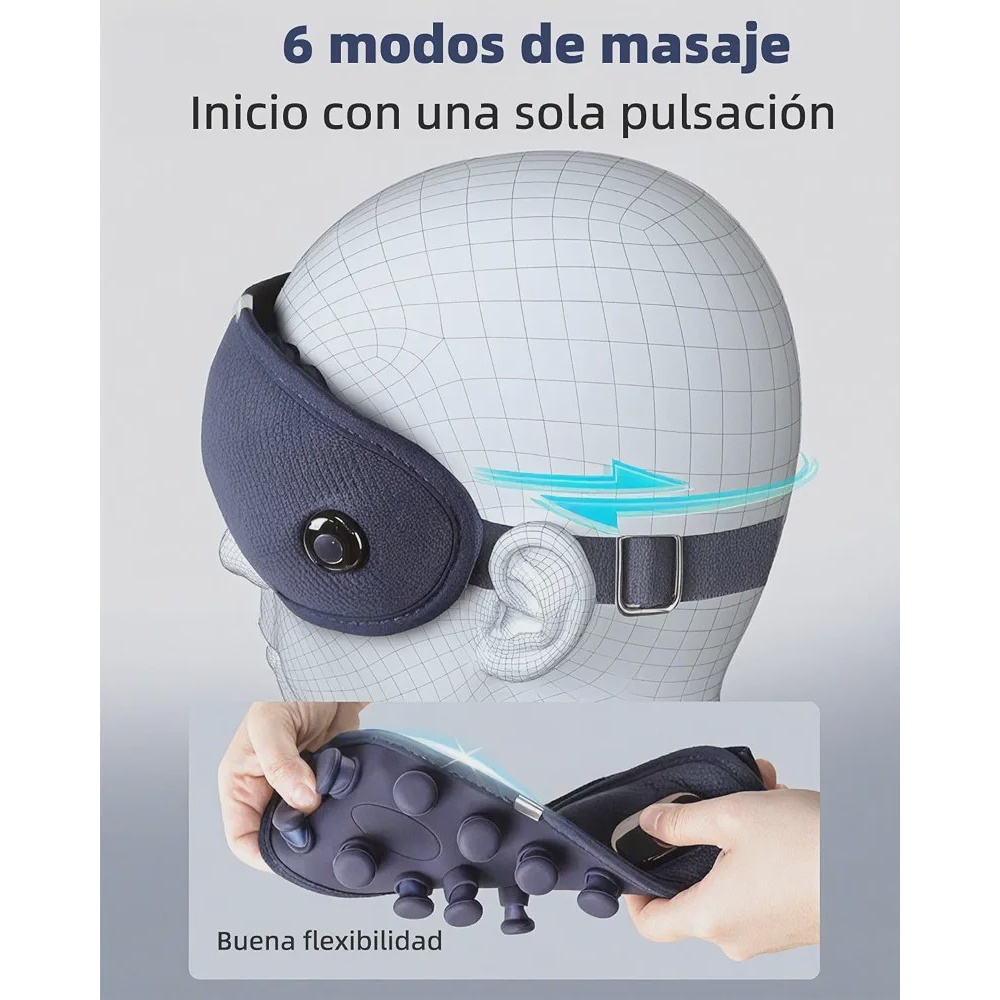 ماساژور چشم برقی Elinsong E6 101 گرمایشی و ویبره 6 حالته