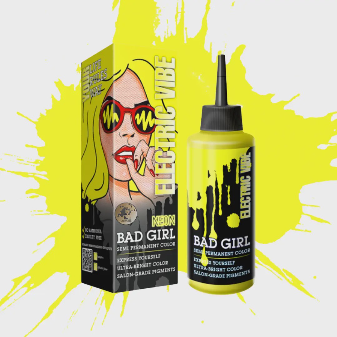 رنگ مو فانتزی بد گرل BAD GIRL رنگ ELECTRIC VIBE