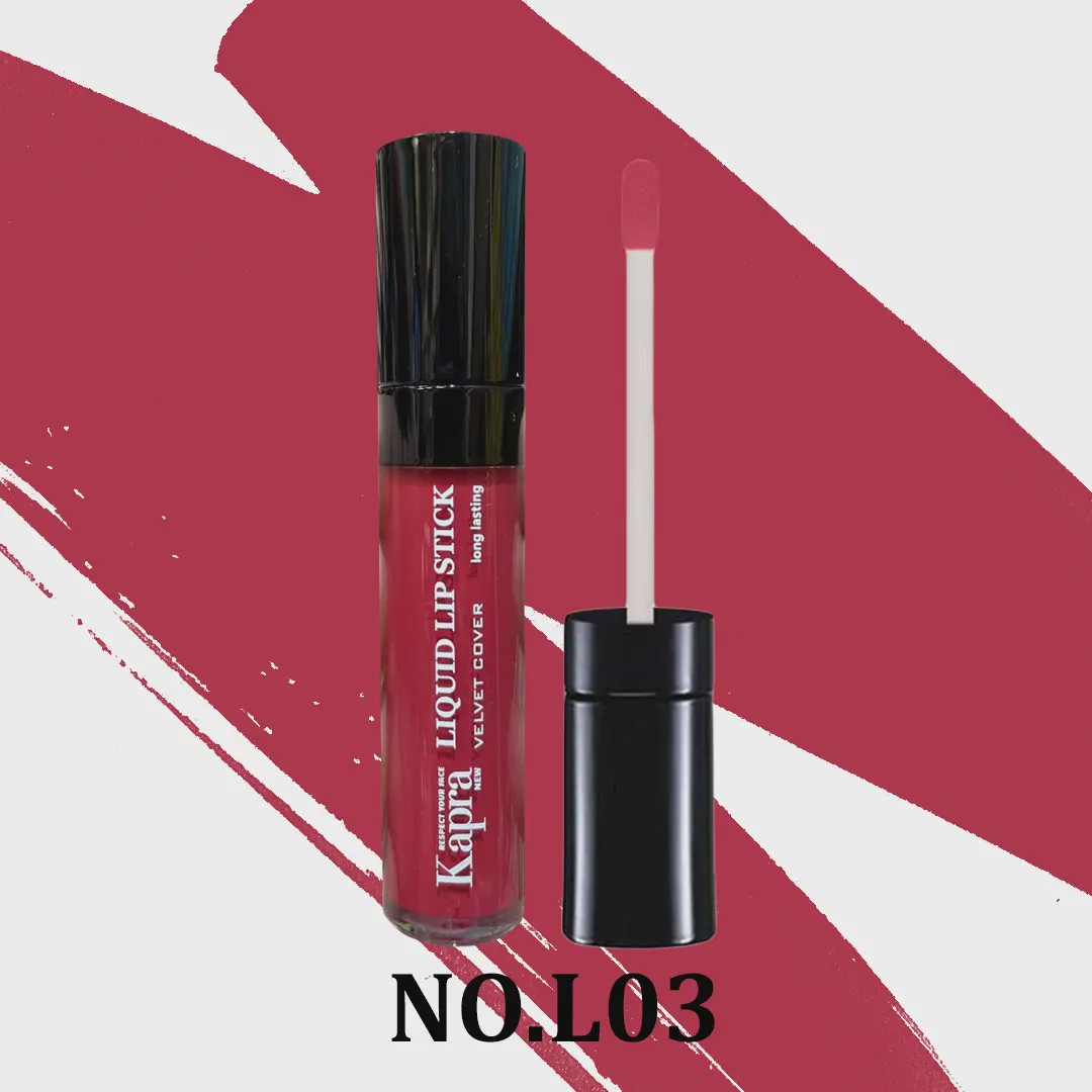 رژلب مایع کاپرا نیو KAPRA NEW شماره L03