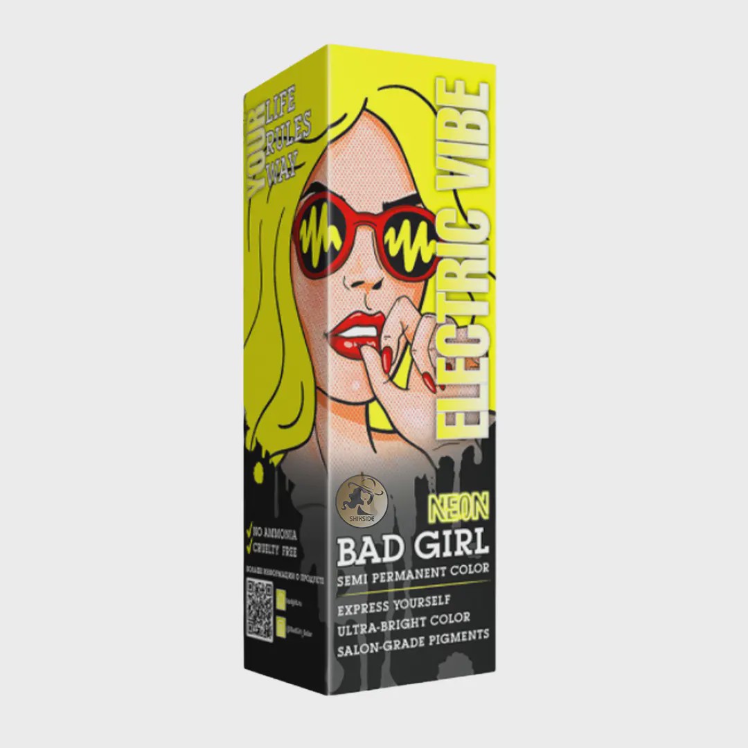 رنگ مو فانتزی بد گرل BAD GIRL رنگ ELECTRIC VIBE